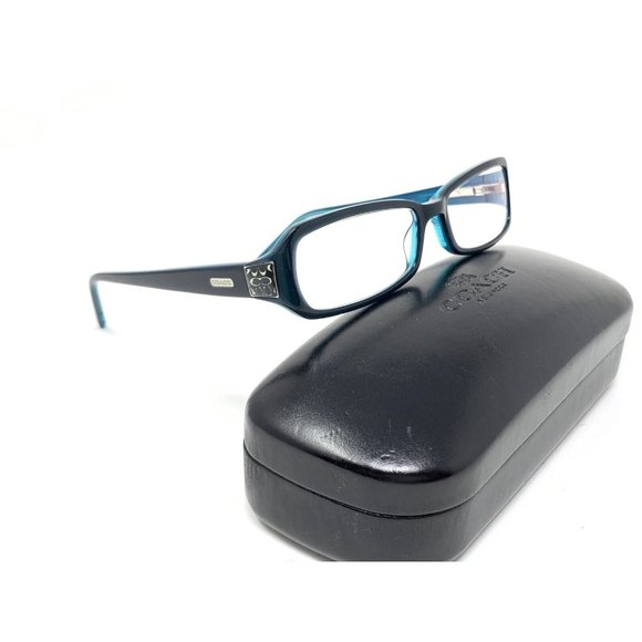 Coach Kitty 2016 Navy 50 []16 135 mm Eyeglass Frame with Case - Picture 1 of 10
